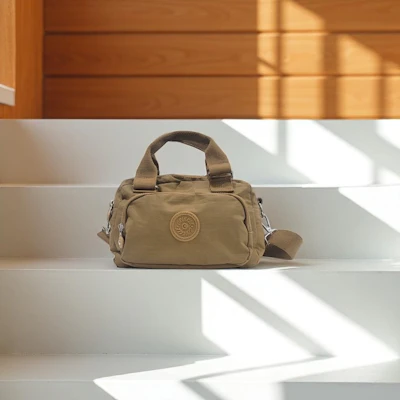 CRINKLE Compact Utility Hand Bag 