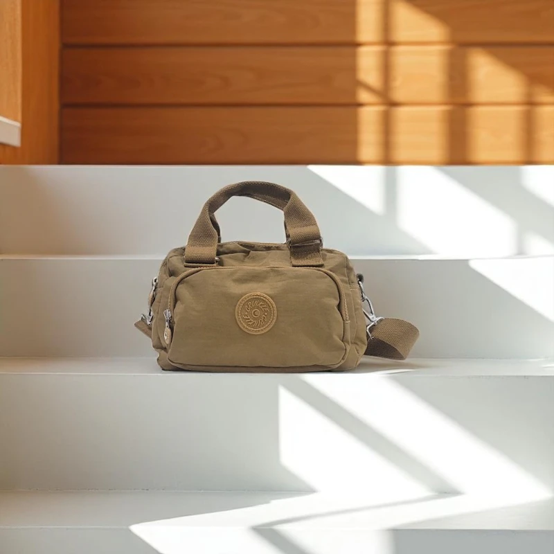 CRINKLE Compact Utility Hand Bag 