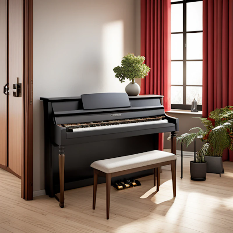 88-Key Weighted Digital Piano with Stand and Bench