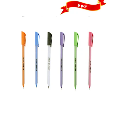 6 Pcs Matador Orbit Ball Pen 