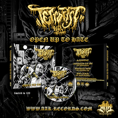 TERRORIST - "OPEN UP TO HATE" CD-EP