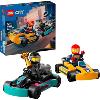 LEGO 60400 City Go-Karts mit Rennfahrern