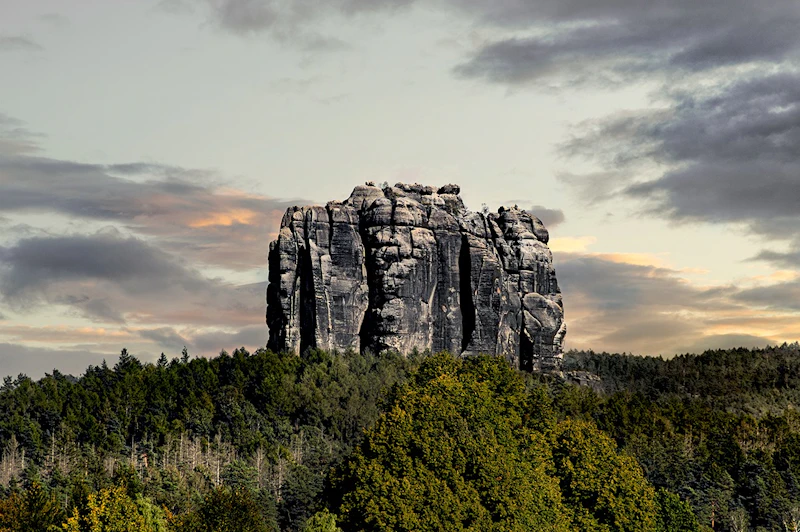 Dramatisch am Falkenstein