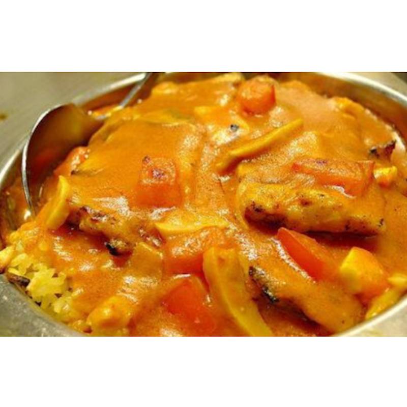 Baked Beef Tongue with Tomato and Rice ( Lam Kei )