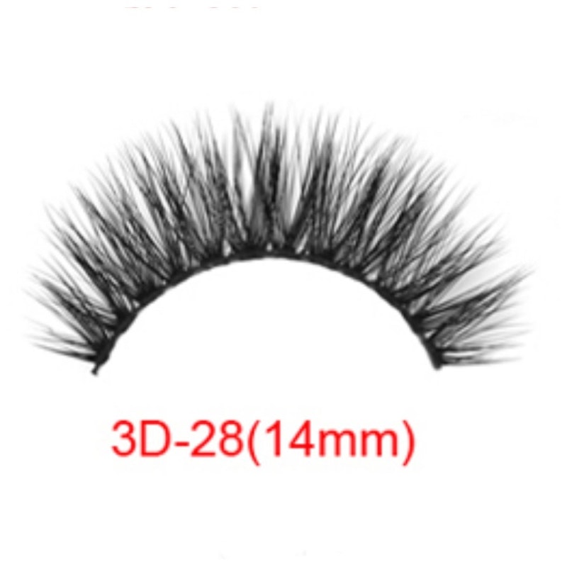 PURPLE 11 3D Faux Mink Eyelashes 