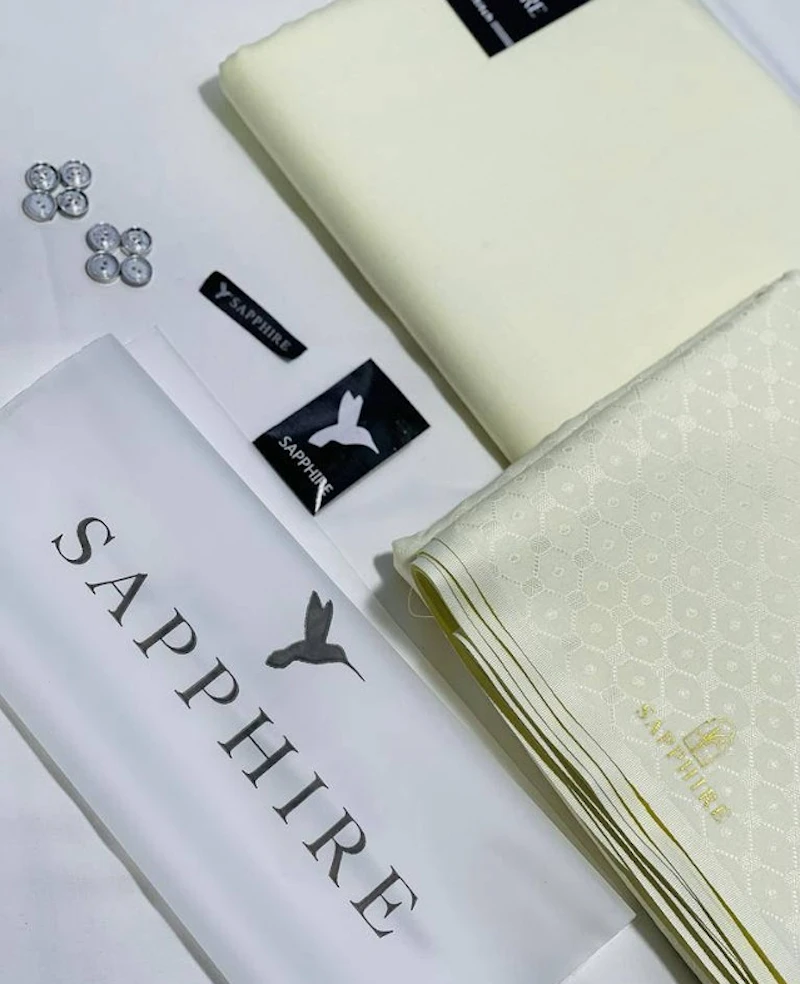 Sapphire - Wash & Wear Men Unstitched Suit