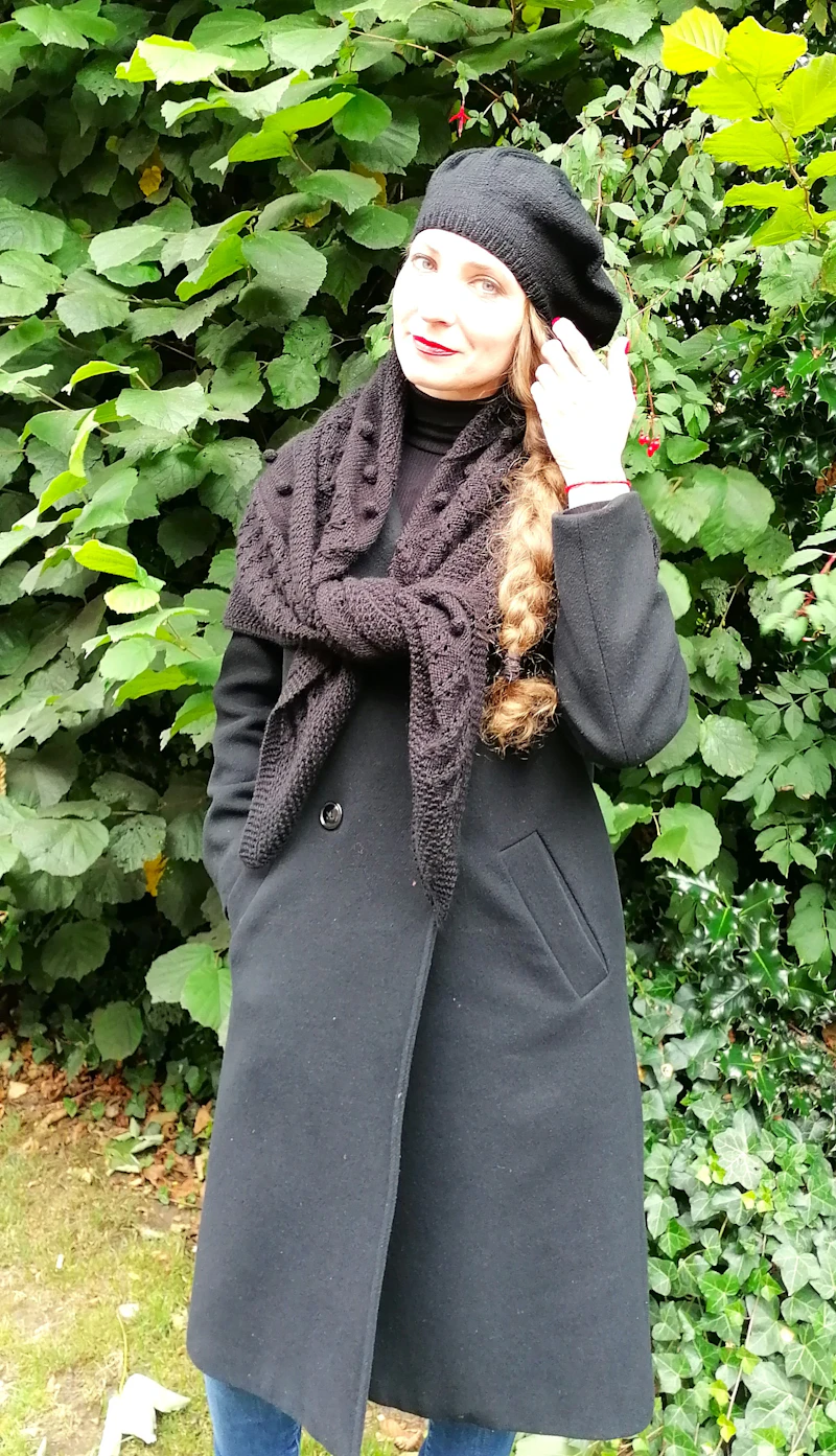 Womens set - "Magic", made of 100% Premium acryl, will be made in your favorite color! (to order)