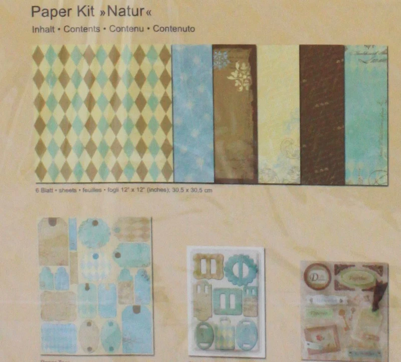 Scrapbook - Set "Natur"