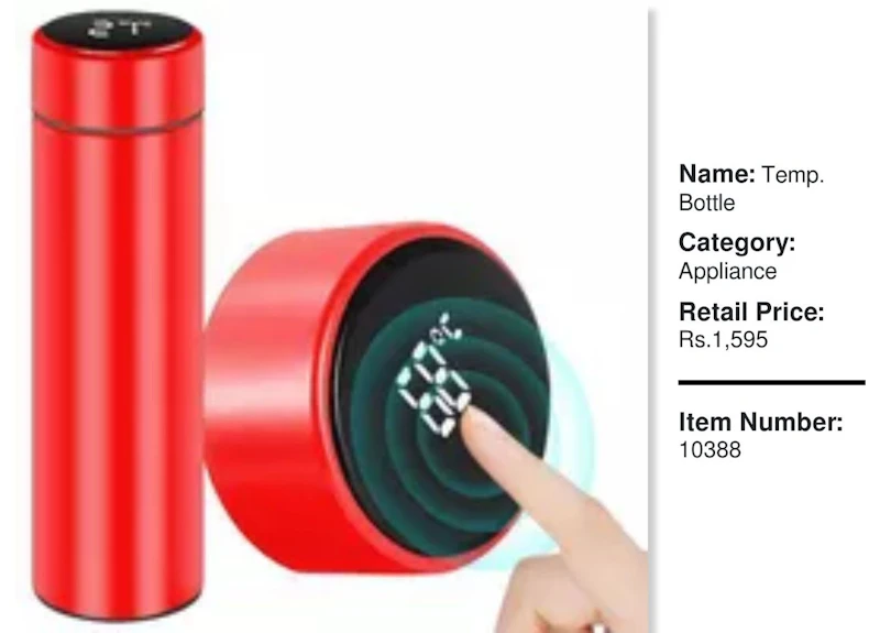 Digital Temperature Bottle