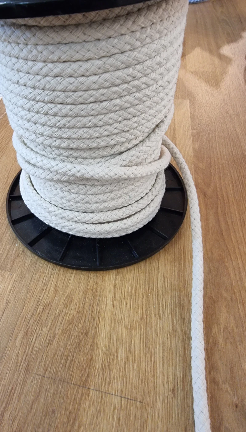 Baumwoll Kordel, 5mm breit