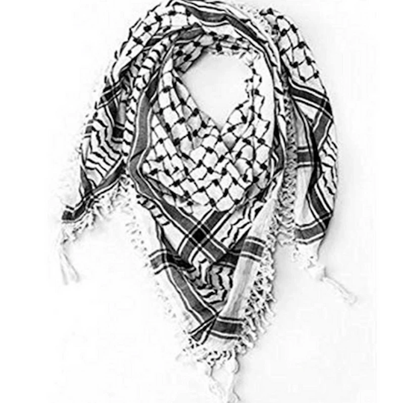 Handmade Hirbawi Palestine Keffiyeh Scarf