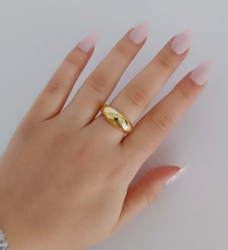 Dome Ring - Gold Vermeil