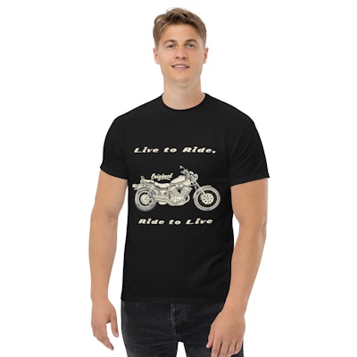 Ride To Live Biker T-Shirt