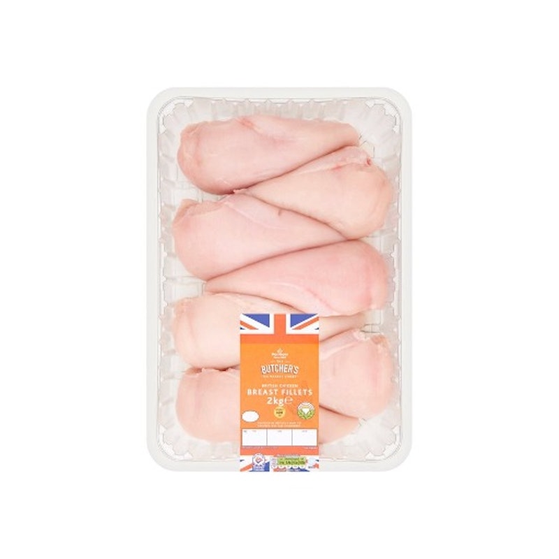 British Chicken Breast Fillets 2kg