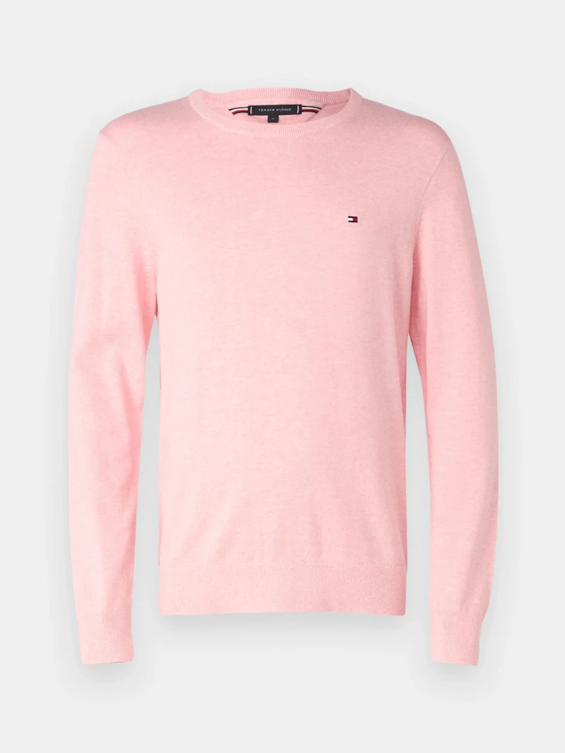 TOMMY HILFIGER  - PULL ROSE CREW NECK
