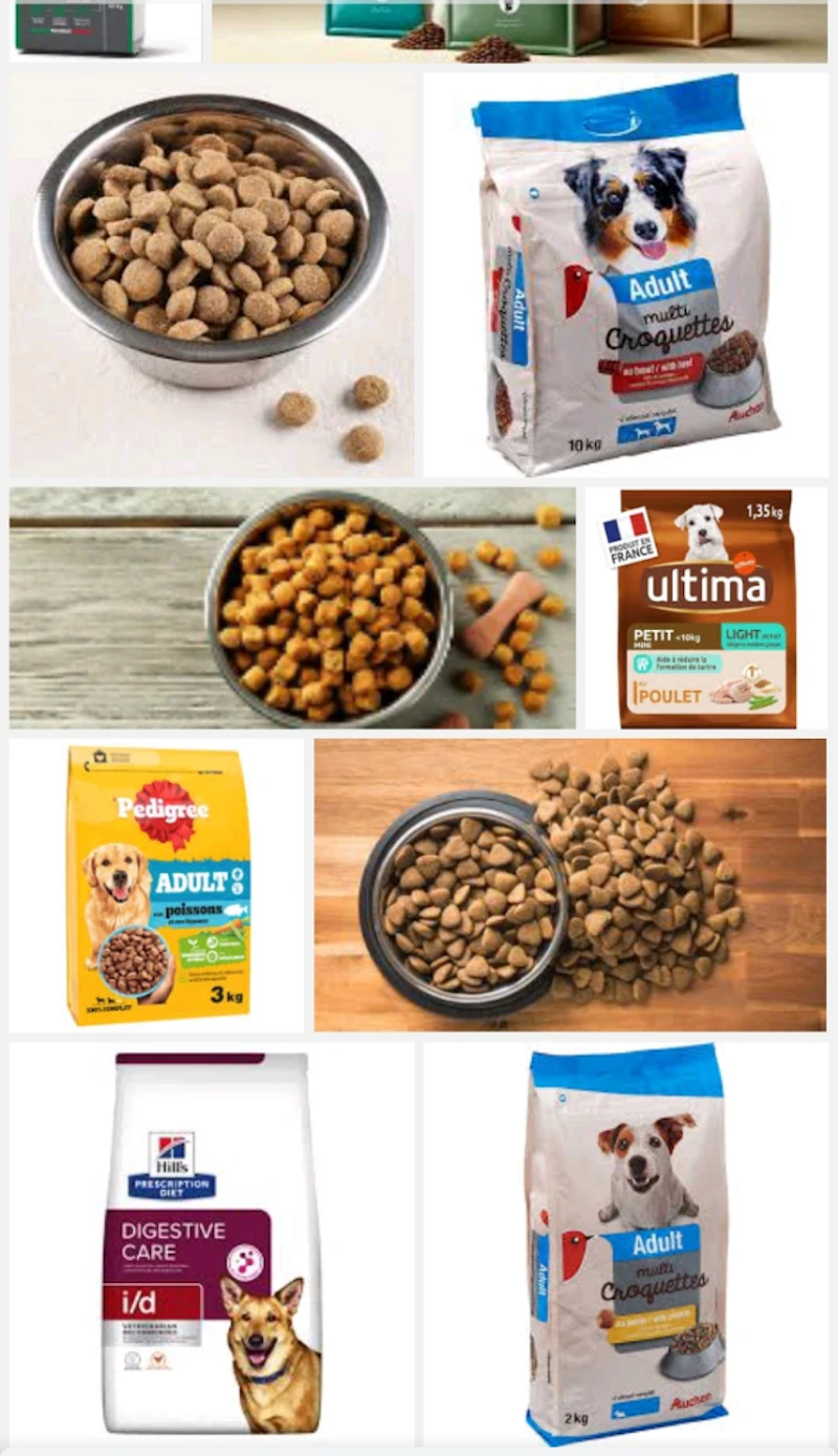 Croquettes pour chien 