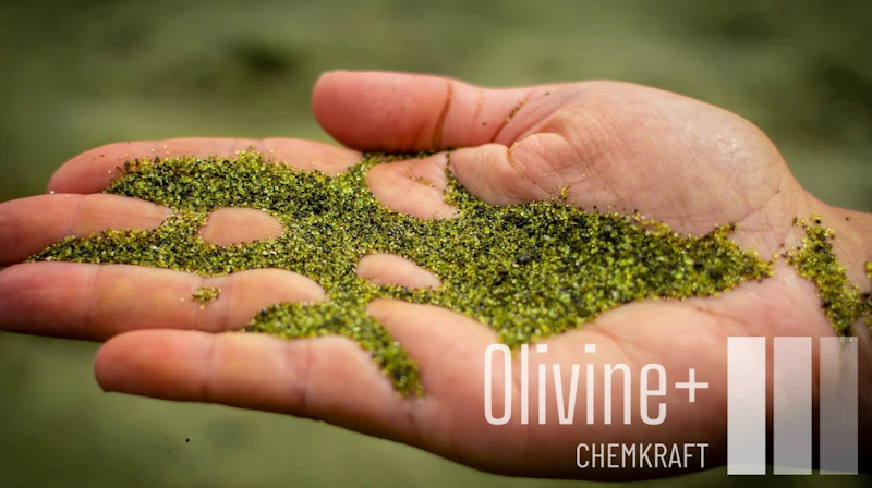 Olivine sand