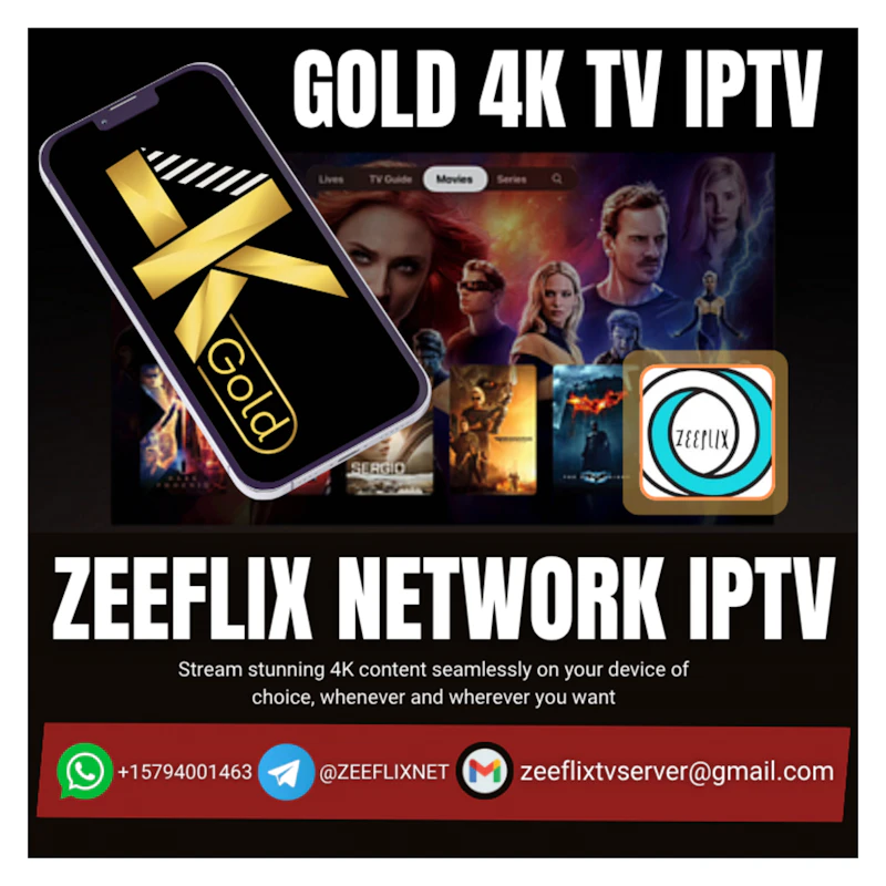 GOLD 4K TV IPTV PANEL 