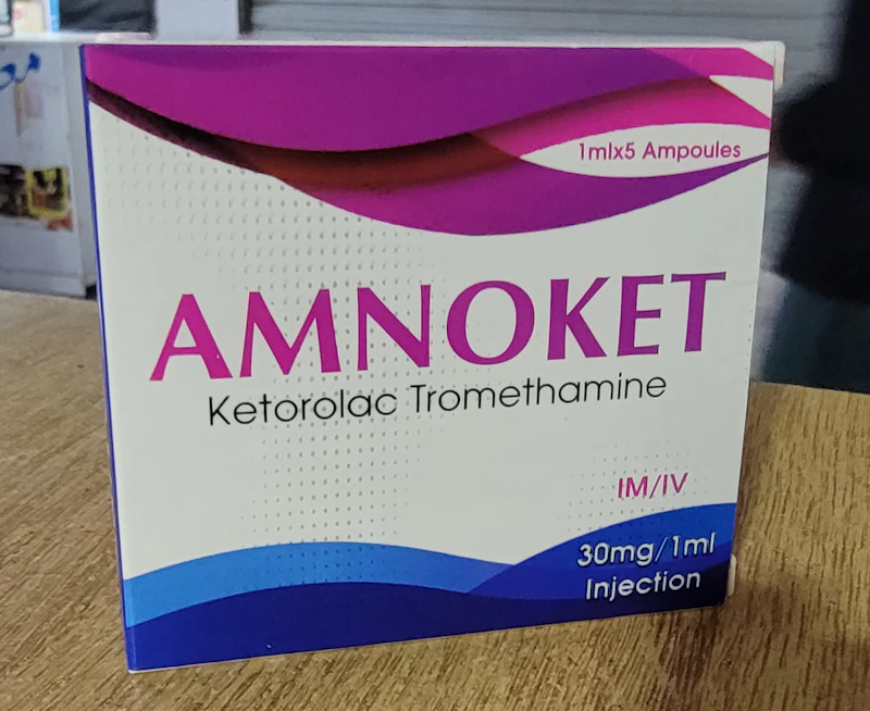 Amnoket inj (ketorolac tromethamine)