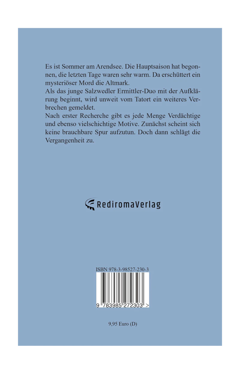 Zorn der Vergangenheit: Ein See-Krimi