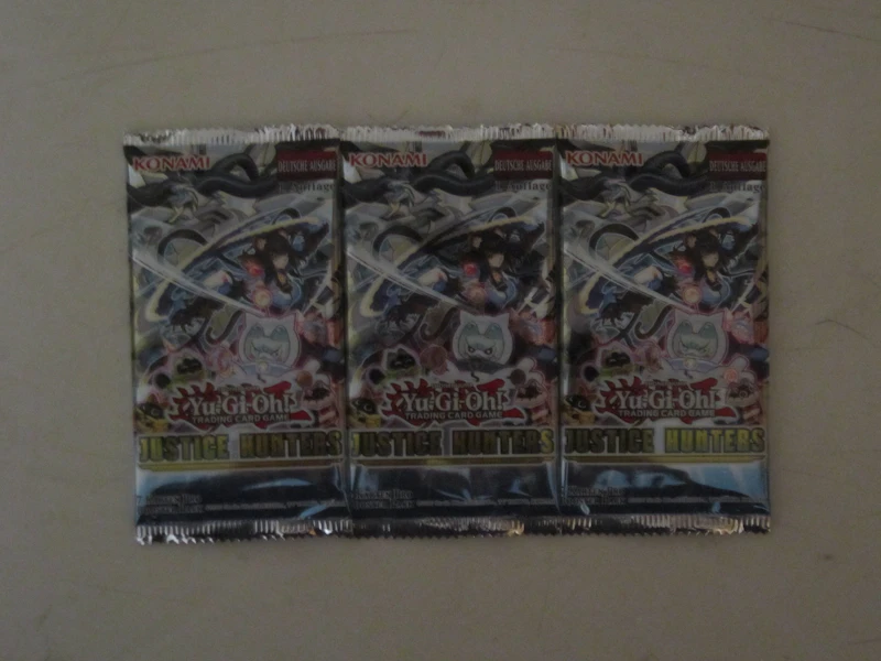 YuGiOh Justice Hunters Booster