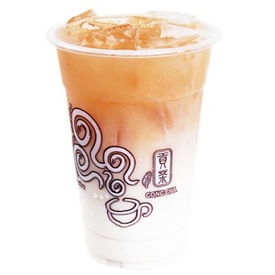 Oolong milk tea (Gong Cha)