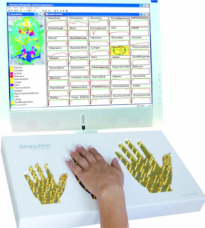 Biopulsar-Reflexograph Analyse