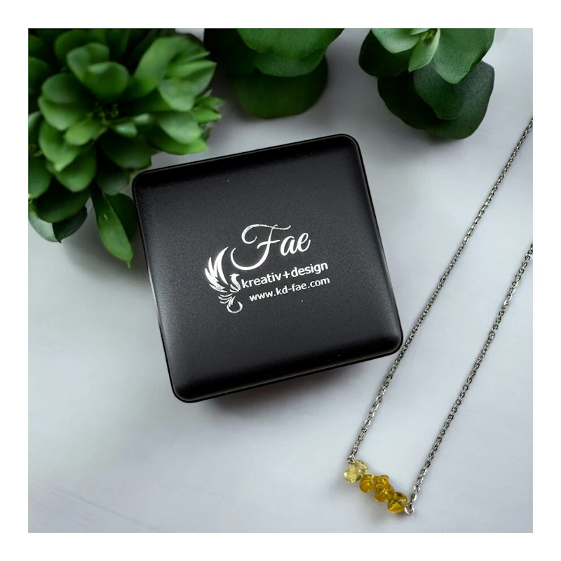 Kette "Liara" mit Citrin
