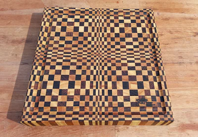 Butterfly Cutting Board - End grain