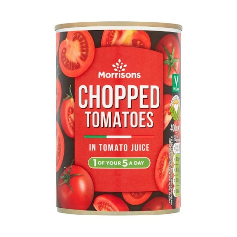 Morrisons Italian Chopped Tomatoes (400g)