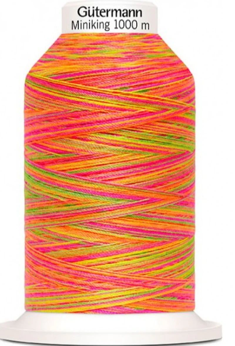 Nähgarn Gütermann Miniking Multicolour 120, 1.000 m