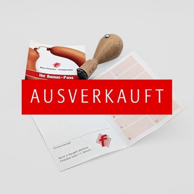 f-Marken Bonus-Pass komplett Set