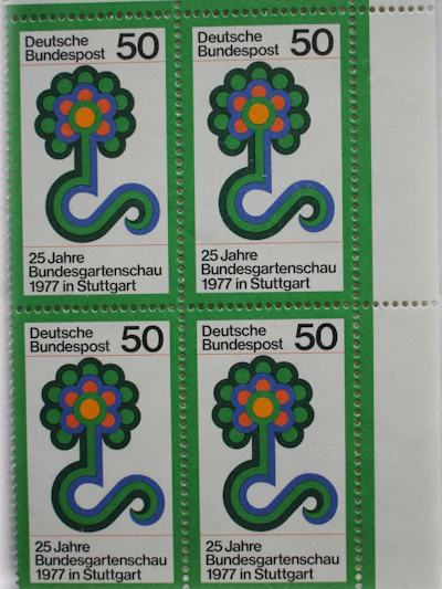 Robbert´s Briefmarken Deutschland MiNr. 927 Bundesgartenschau, V-Block postfrisch