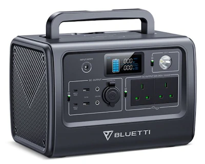 BLUETTI EB70 716Wh/1000W LiFePo4 Portable Solar Generator