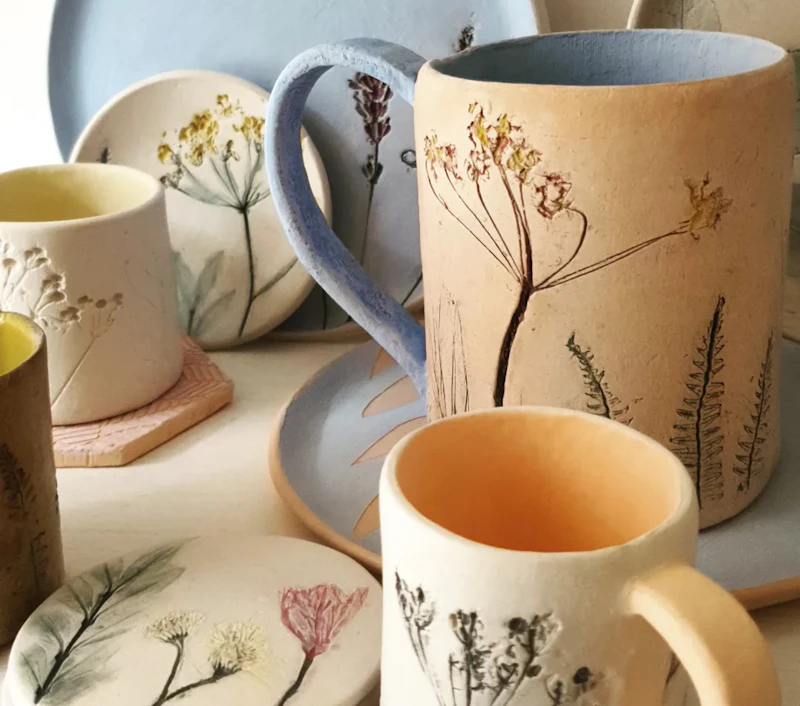 Workshop - Breakfast set: Mug and plate/bowl 