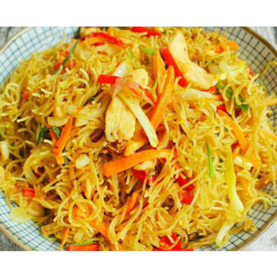 Singapore spicy fried rice noodle (fatsusan)