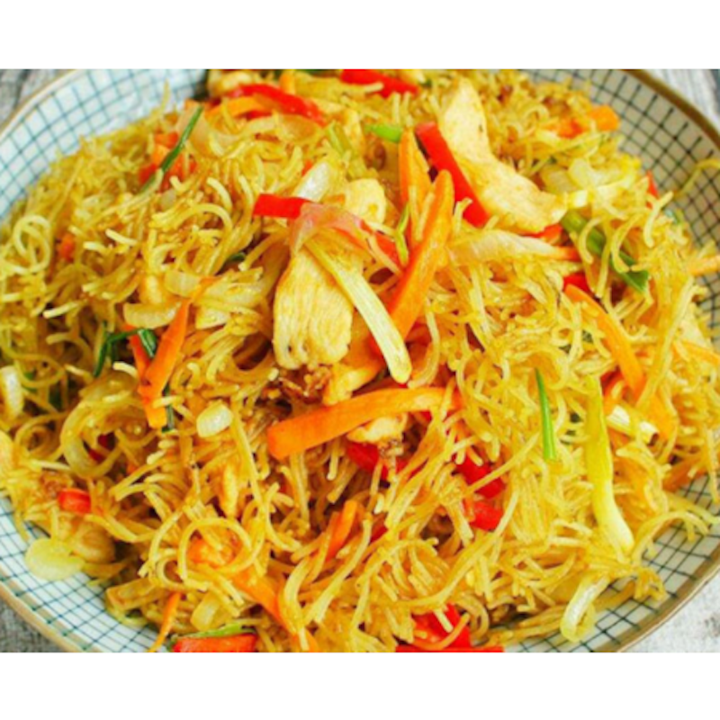 Singapore spicy fried rice noodle (fatsusan)