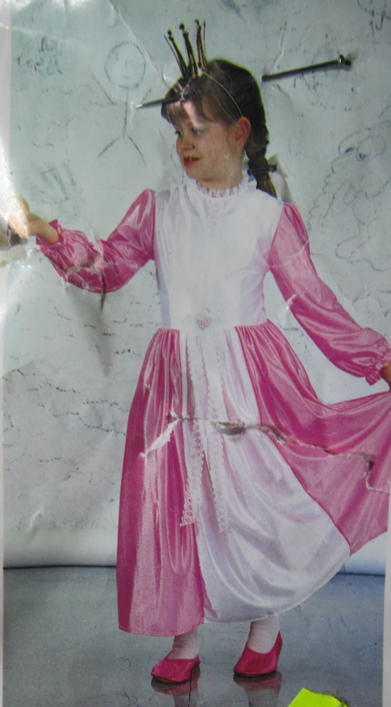 Kostüm Prinzessin Rosamarie Gr.140