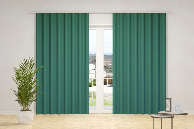 Curtain fabrics - SUNOUT, (back side of fabrics woven in white color), in 85 colors, width - 1,50 m.)