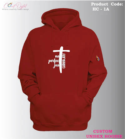 UNISEX Customized Hoodie - Be Strong, Be Fearless [Product Code: HC-1A] 