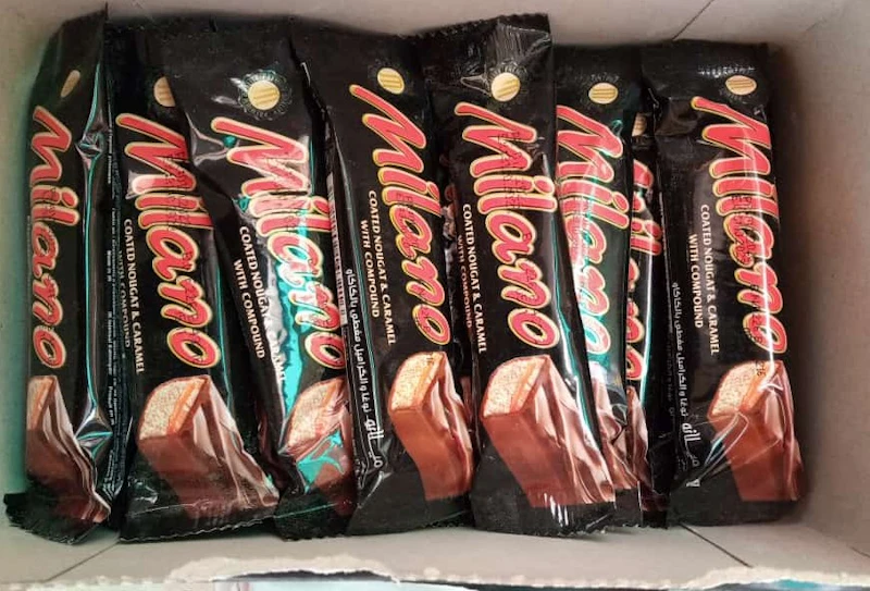 Milano Coated Nougat & Caramel Compound