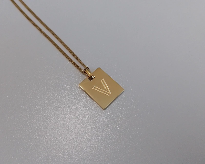 ORO Initial Necklace