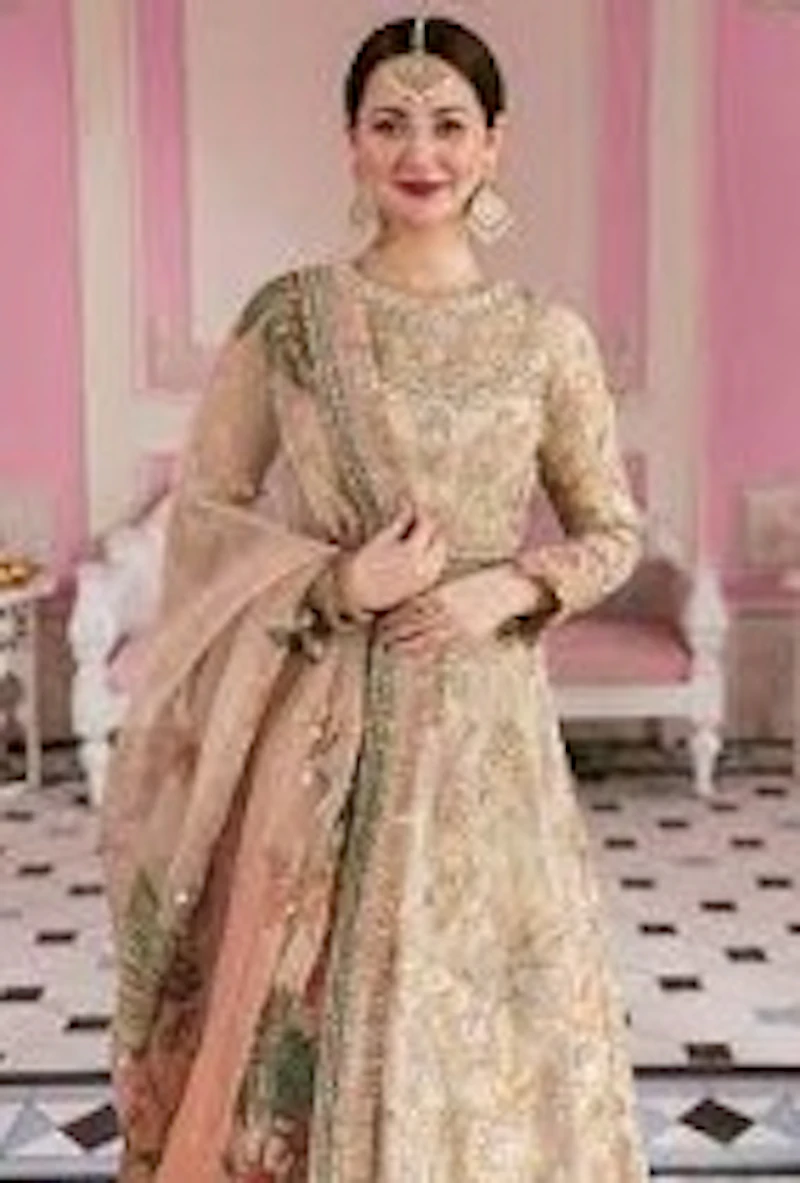 Elaf ECC-2-Monarch Heavy Embroidered Organza Suit Unstitched 