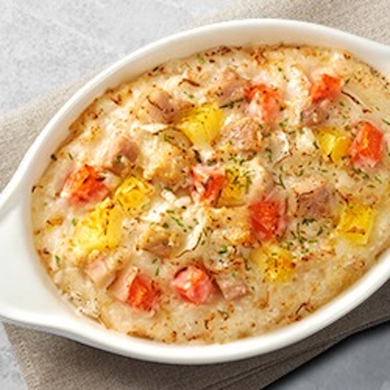 CHICKEN AND POTATO RICE WITH CHEESE (pizzahut) 