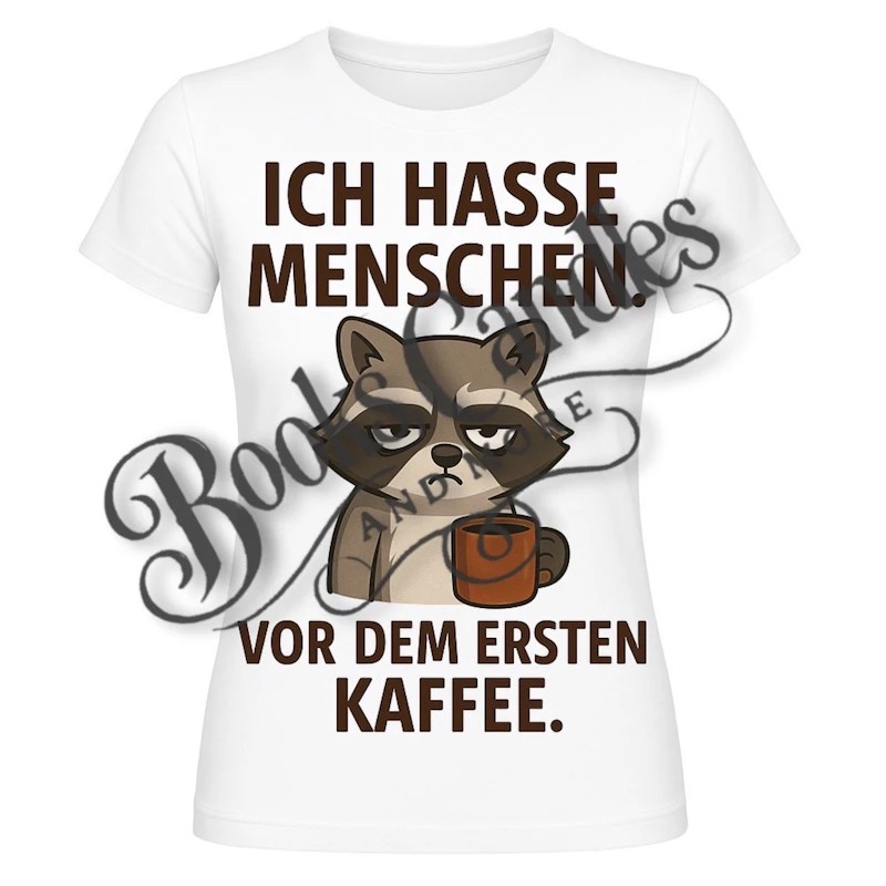 T-Shirt "Ich hasse Menschen"