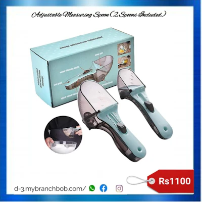 Adjustable Measuring Spoon (2 Spoons Included)