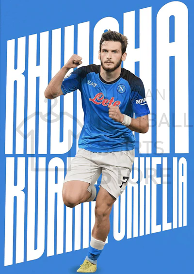 Poster - Kvaratskhelia Napoli 22/23