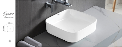 Dell Counter Top Vanity Square