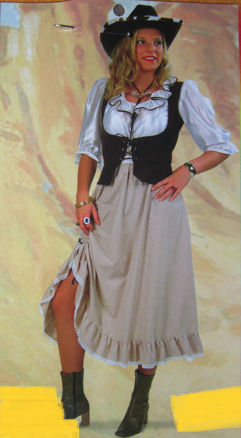 Kostüm Western-Lady Gr.42