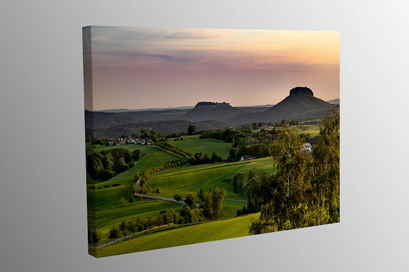 Abendstimmung auf dem Adamsberg